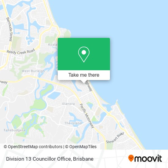 Division 13 Councillor Office map