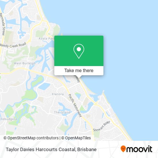 Taylor Davies Harcourts Coastal map