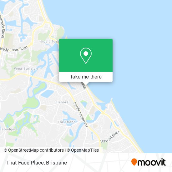 That Face Place map