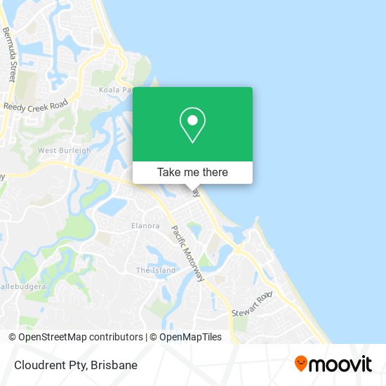 Cloudrent Pty map