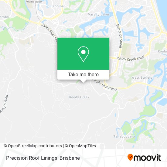 Precision Roof Linings map