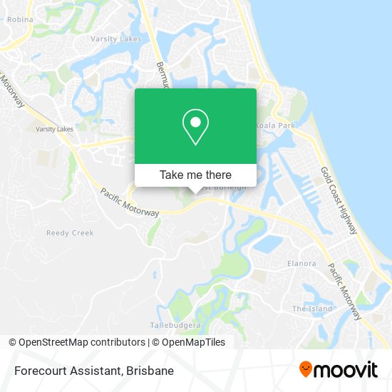 Forecourt Assistant map