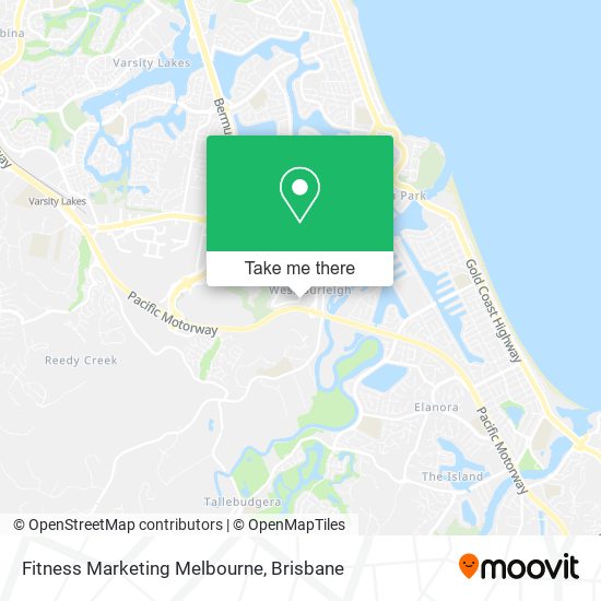 Fitness Marketing Melbourne map