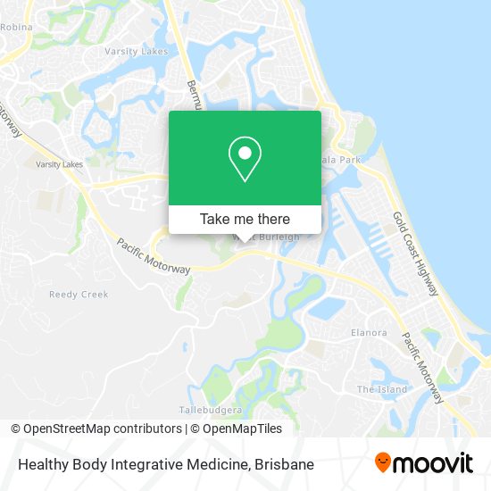 Healthy Body Integrative Medicine map