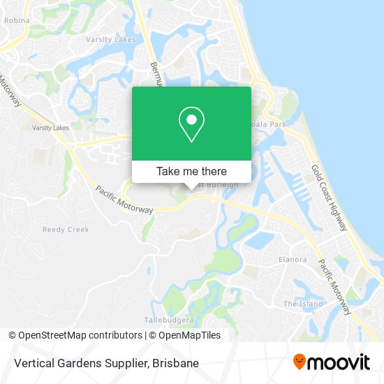 Vertical Gardens Supplier map