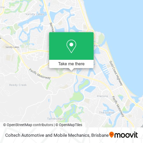 Coltech Automotive and Mobile Mechanics map