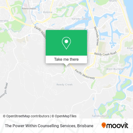 The Power Within Counselling Services map