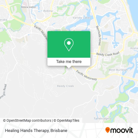 Healing Hands Therapy map
