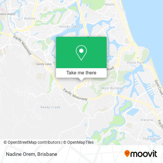 Nadine Orem map