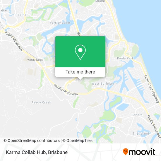 Karma Collab Hub map