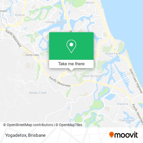 Yogadetox map