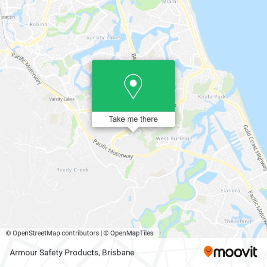 Armour Safety Products map