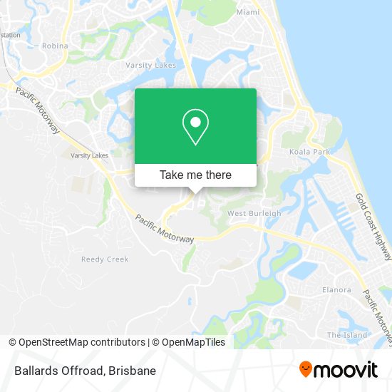 Ballards Offroad map