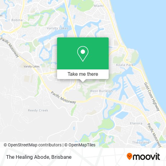 The Healing Abode map