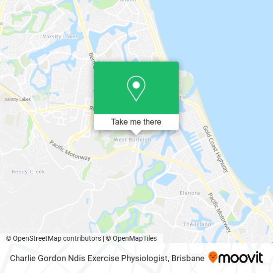 Charlie Gordon Ndis Exercise Physiologist map