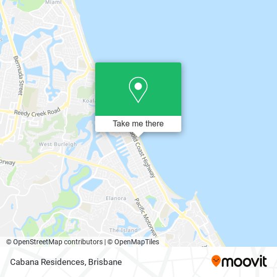 Cabana Residences map