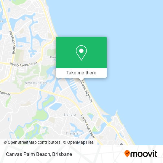 Canvas Palm Beach map