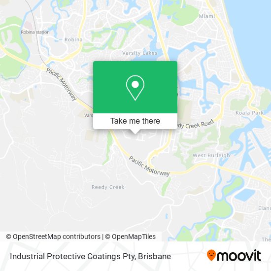 Industrial Protective Coatings Pty map