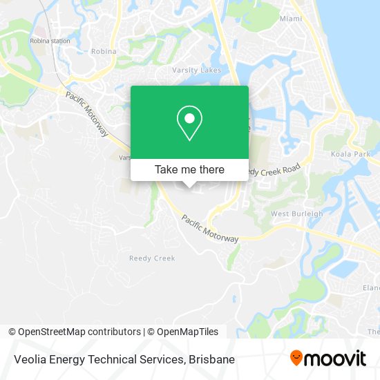 Veolia Energy Technical Services map