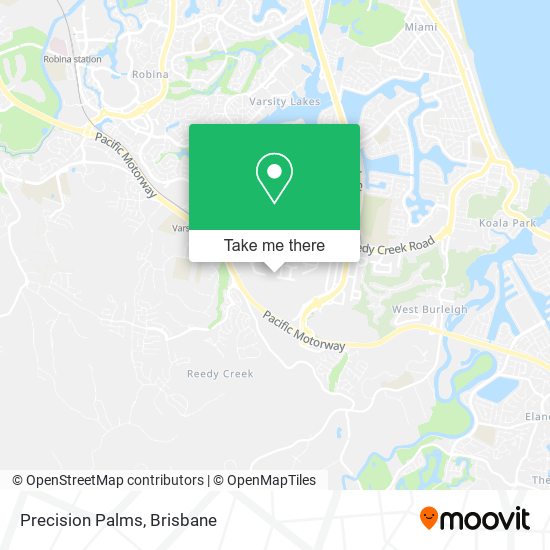 Precision Palms map