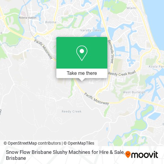 Snow Flow Brisbane Slushy Machines for Hire & Sale map