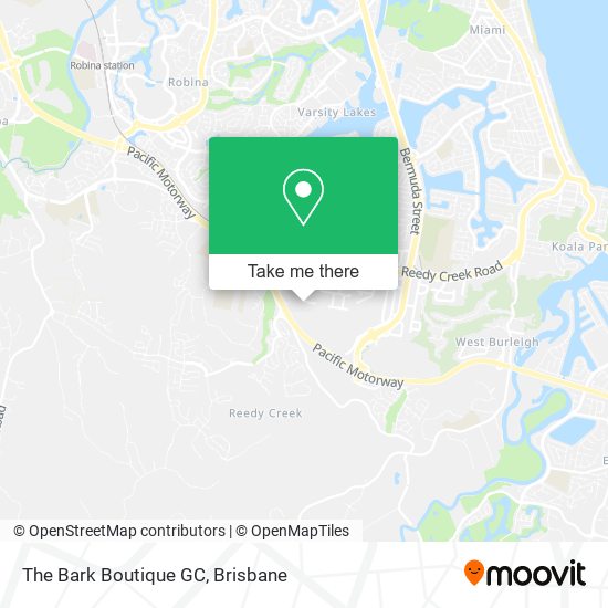 The Bark Boutique GC map