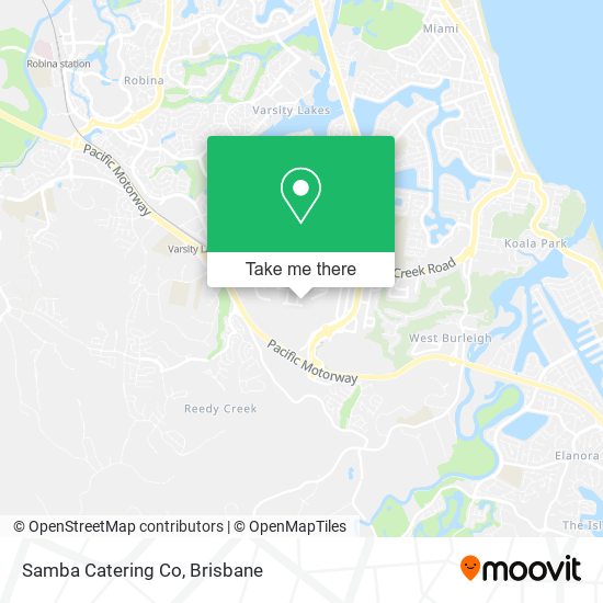 Samba Catering Co map