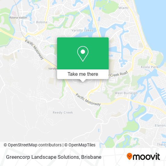 Greencorp Landscape Solutions map