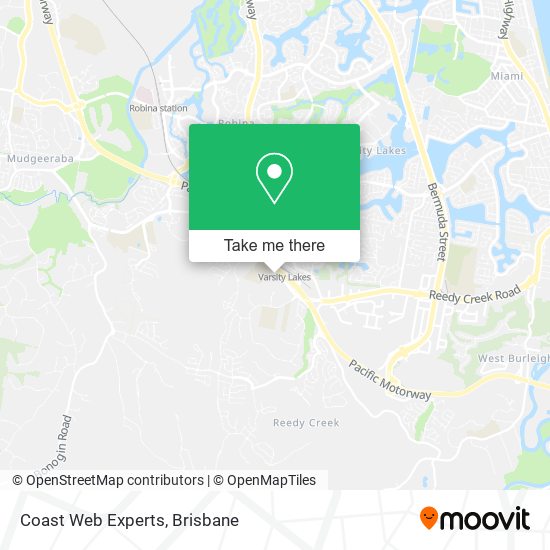 Coast Web Experts map