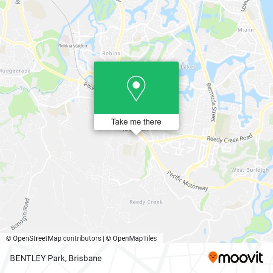 BENTLEY Park map