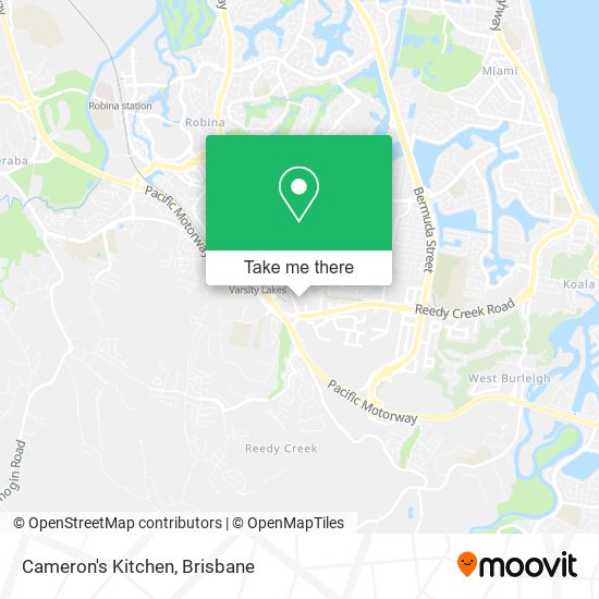 Cameron's Kitchen map