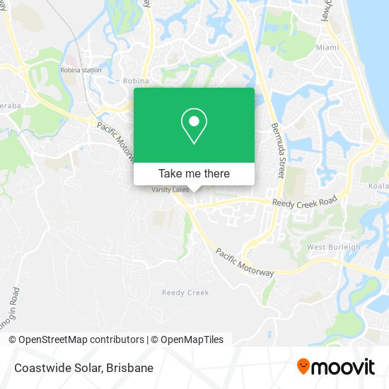 Coastwide Solar map