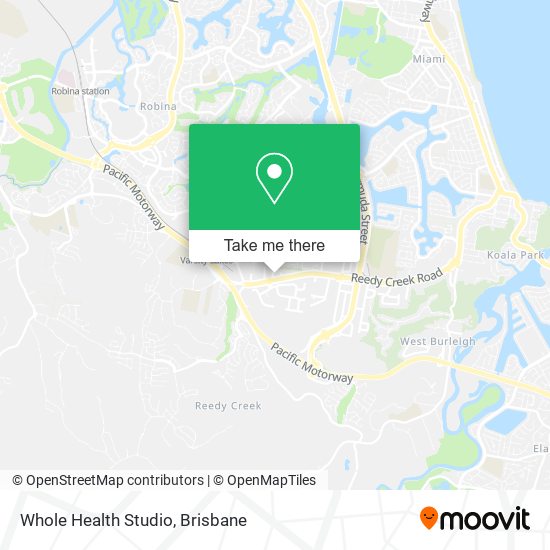 Whole Health Studio map