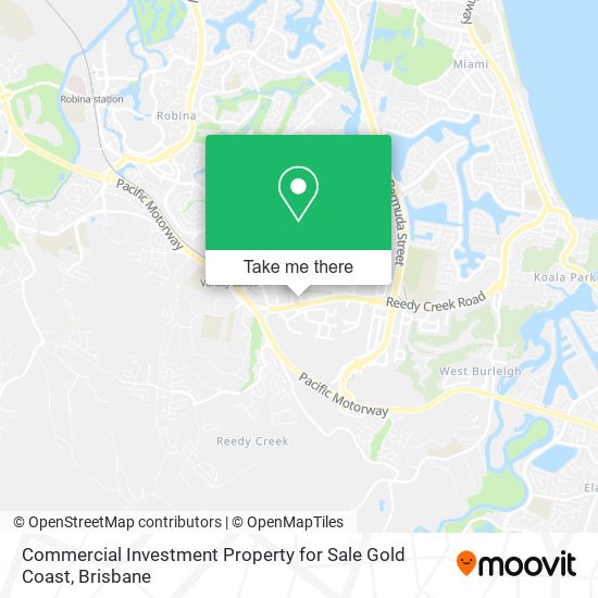 Commercial Investment Property for Sale Gold Coast map