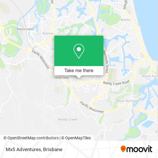 Mx5 Adventures map