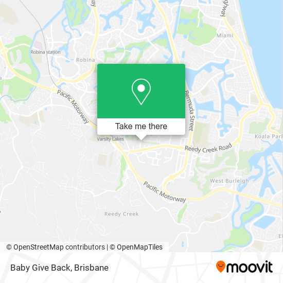 Baby Give Back map