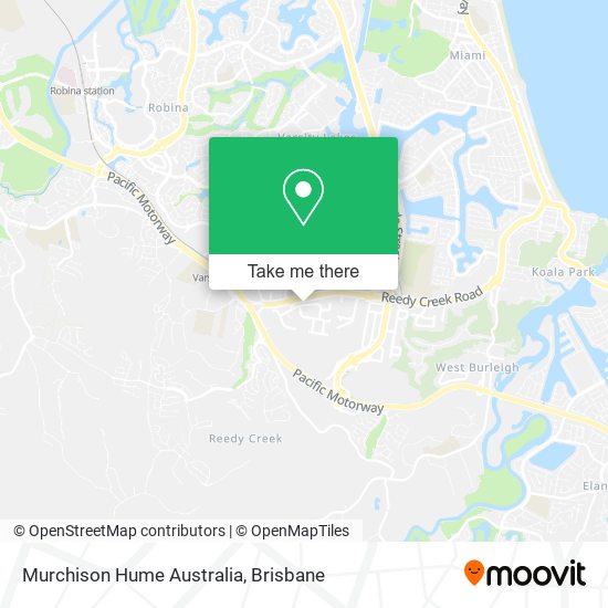 Murchison Hume Australia map
