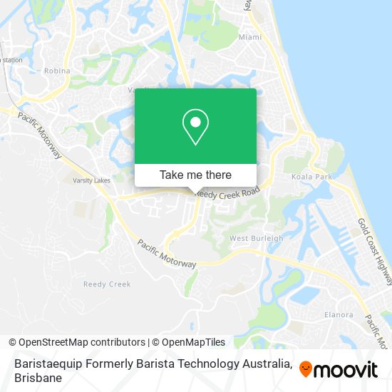 Baristaequip Formerly Barista Technology Australia map