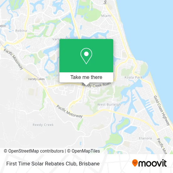 First Time Solar Rebates Club map