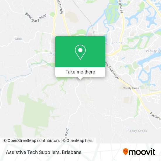 Assistive Tech Suppliers map