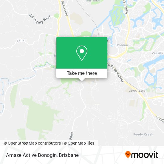 Amaze Active Bonogin map