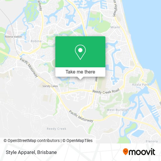 Style Apparel map