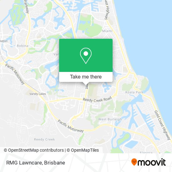 RMG Lawncare map
