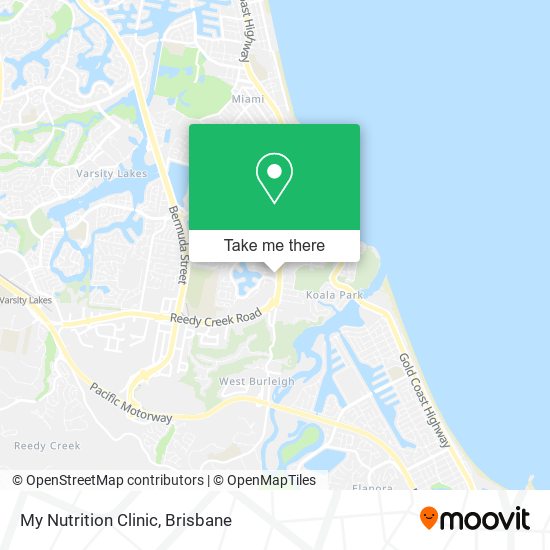 My Nutrition Clinic map