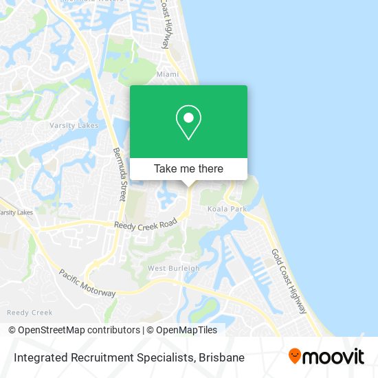 Integrated Recruitment Specialists map