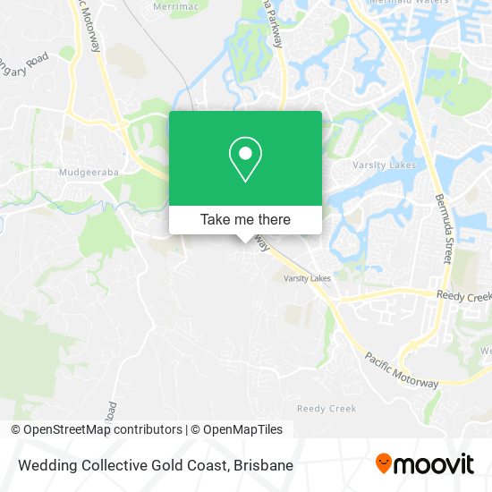 Mapa Wedding Collective Gold Coast