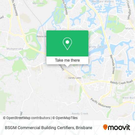 BSGM Commercial Building Certifiers map