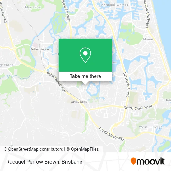 Mapa Racquel Perrow Brown