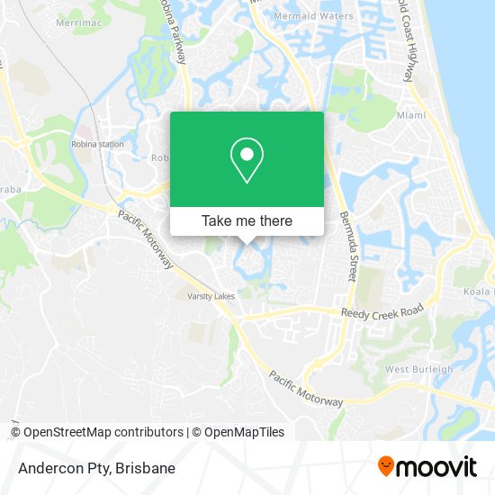 Andercon Pty map
