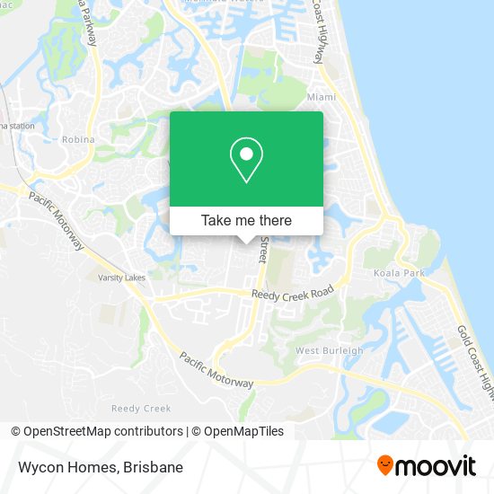 Wycon Homes map